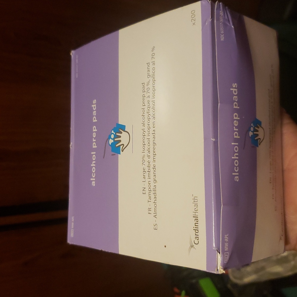 Cardinal Health Alcohol Prep Pads